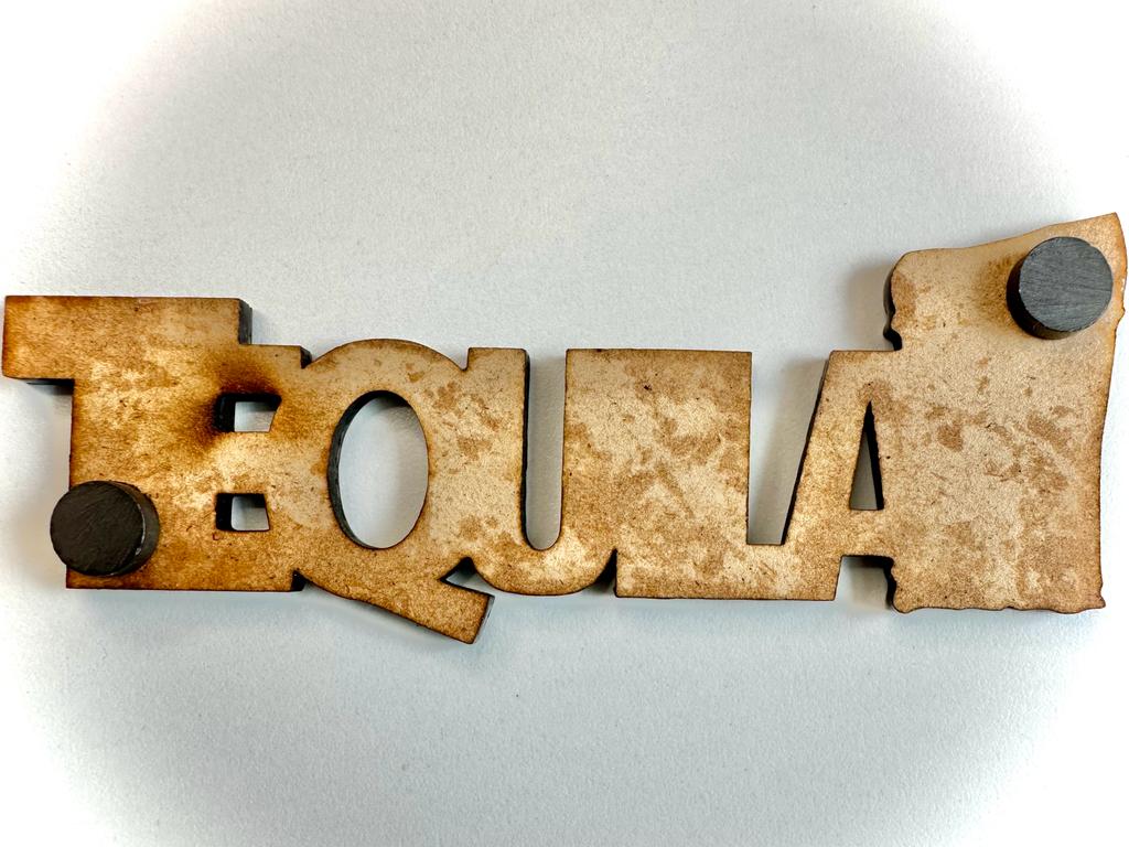 Tequila Mexico Imanes Para Refrigerador Souvenirs Recuerdo Turistico Pueblitos Magicos Playas MDF 3 mm