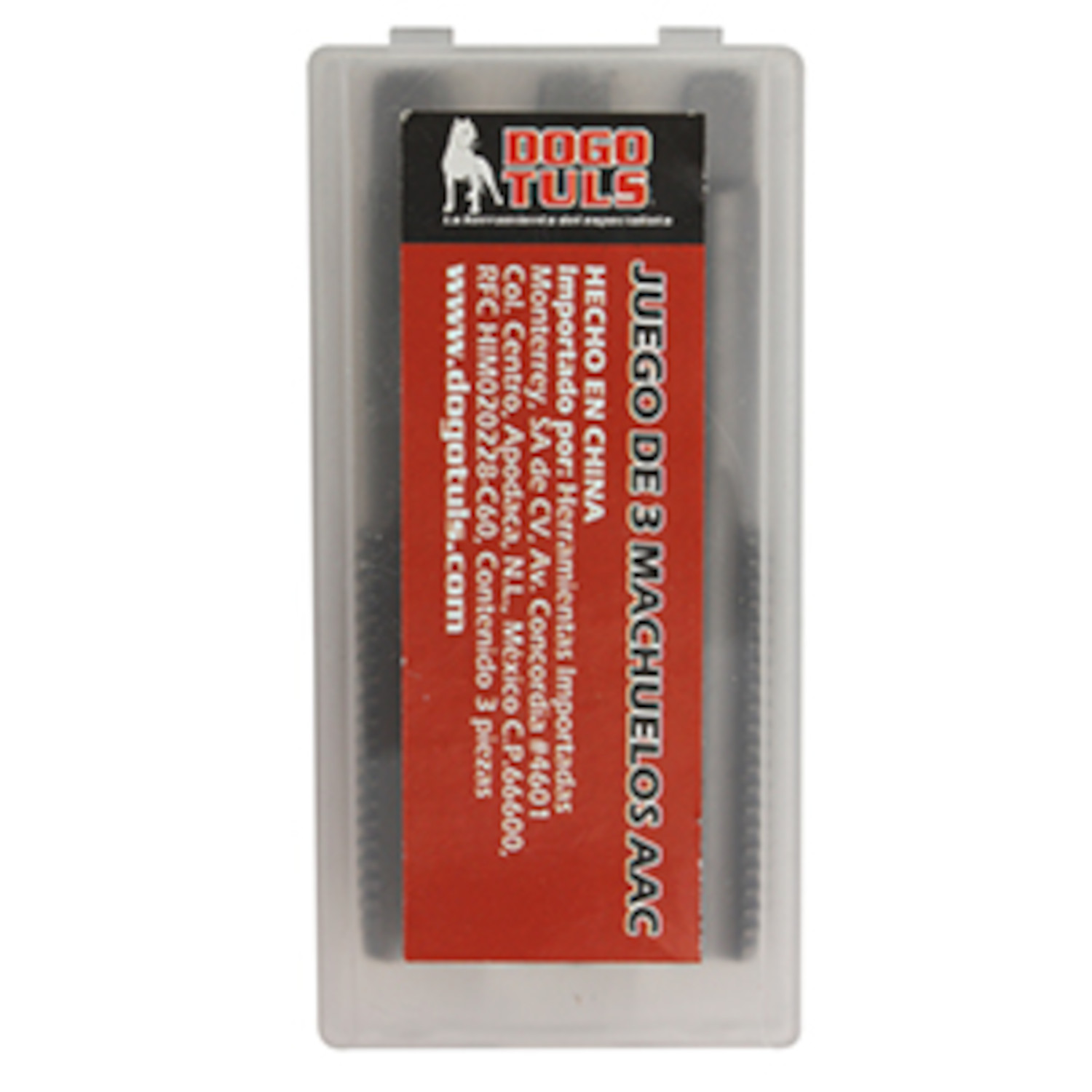 Juego De 3 Machuelos Estándar 7/16 - 14 Nc