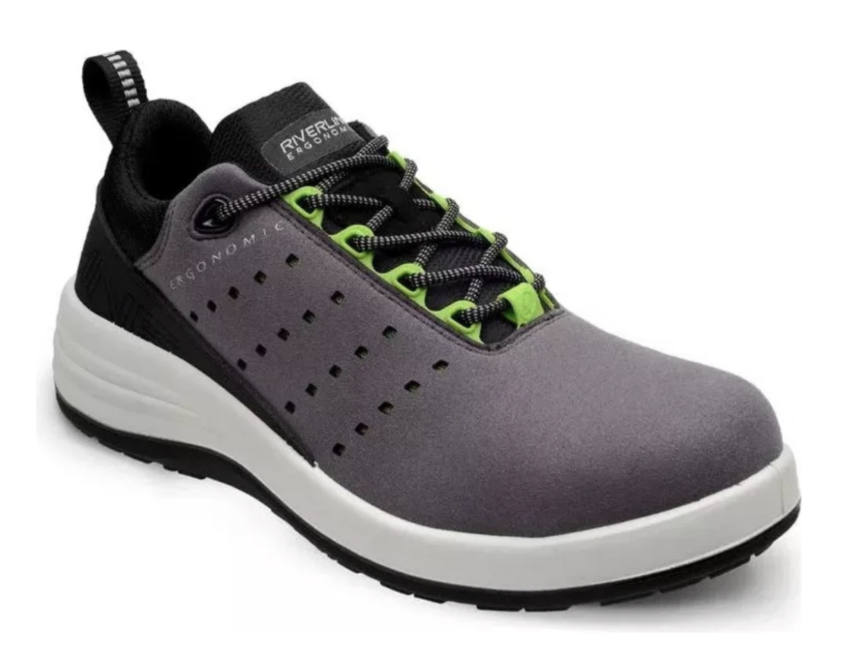 Zapato de seguridad gris ARN 08 Riverline 