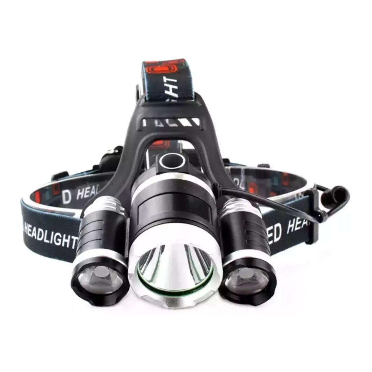 Lámpara minera de 5000 lumen T6 Negra