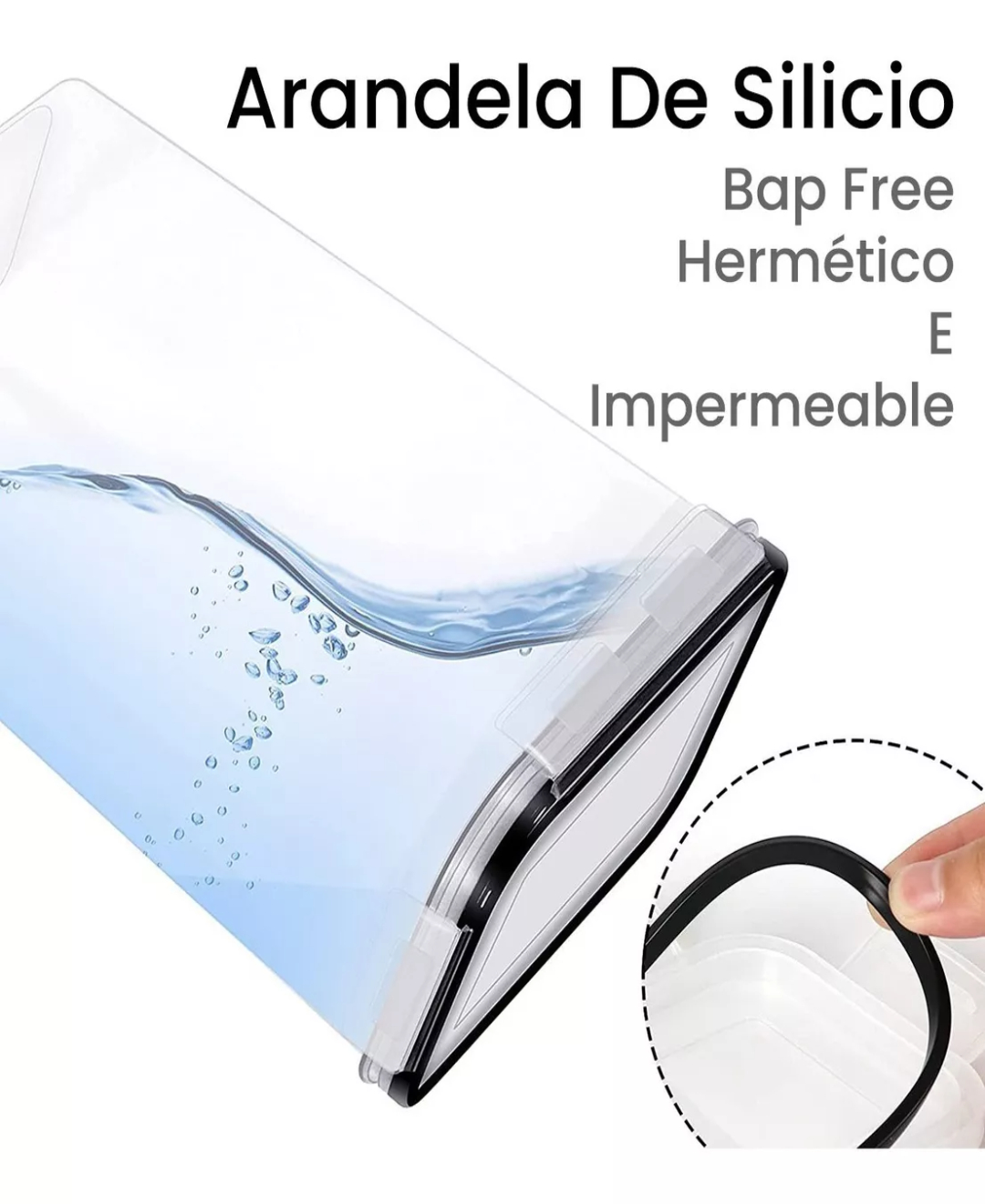 Juego De 42 Recipientes Herméticos De Almacenamiento Cocina