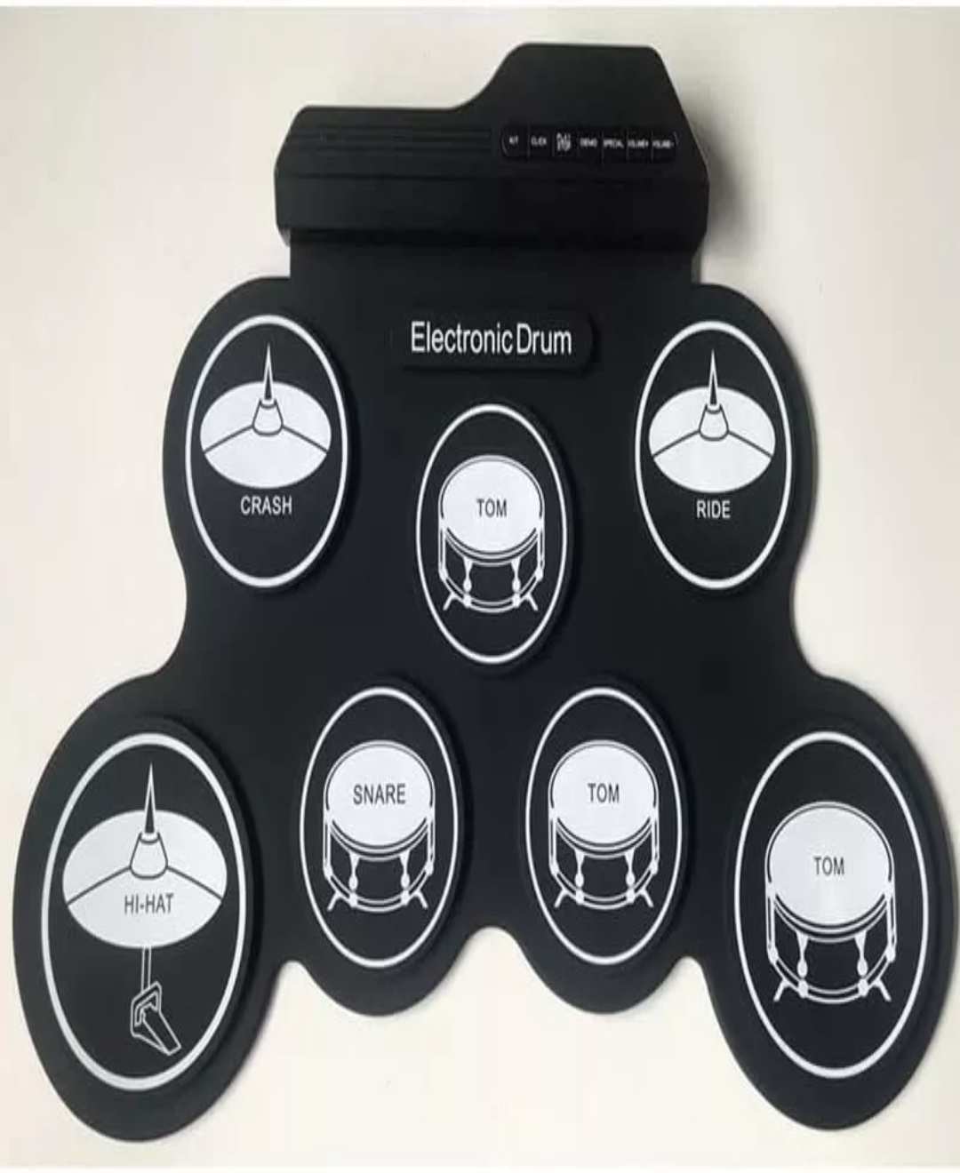 Caja De Ritmos Electrónica Usb Enrollable