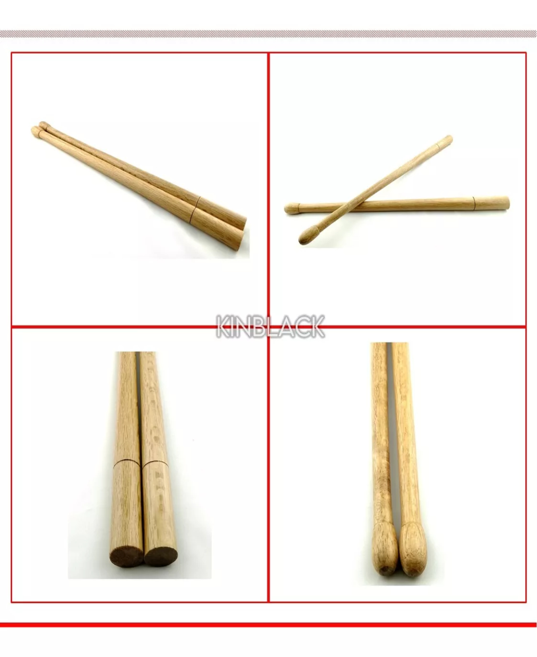 Baquetas Para Tambor De Banda De Guerra Encino Dm