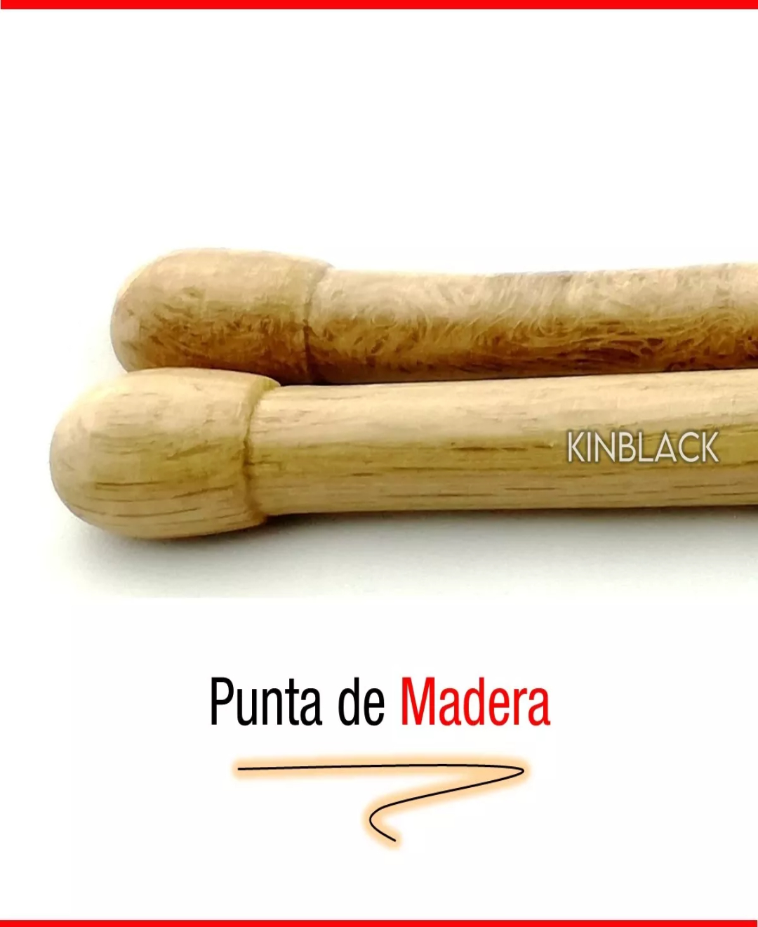 Baquetas Para Tambor De Banda De Guerra Encino Dm