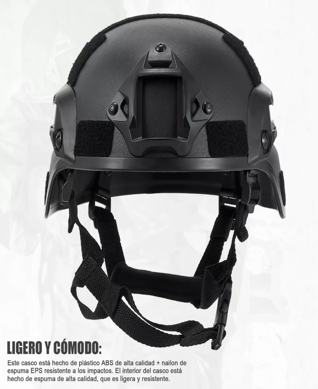 Casco Militar Táctico Para Paintball, Airsoft