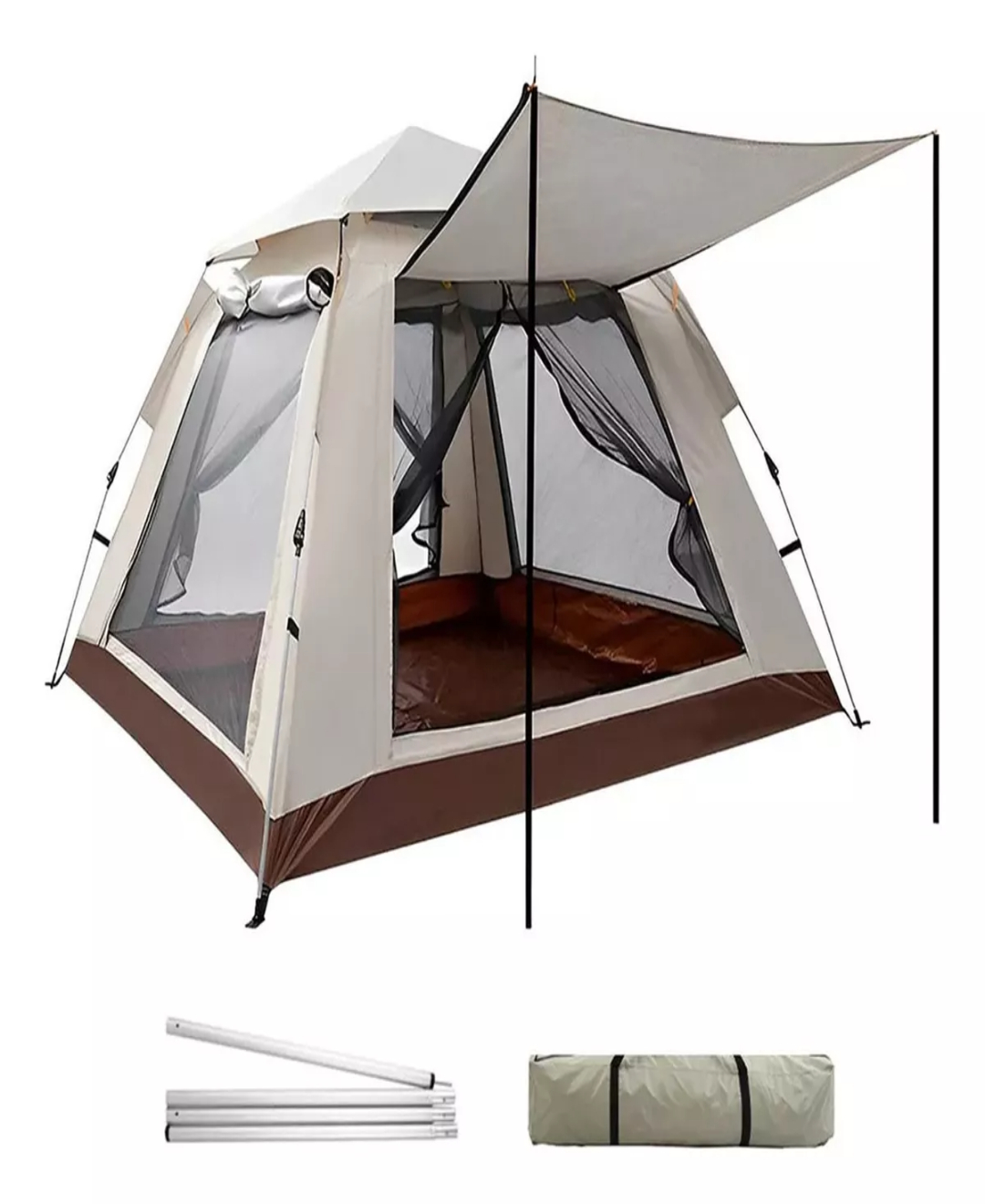 Tienda Campaña Casa Camping Acampar Alta Capacidad 240*240cm