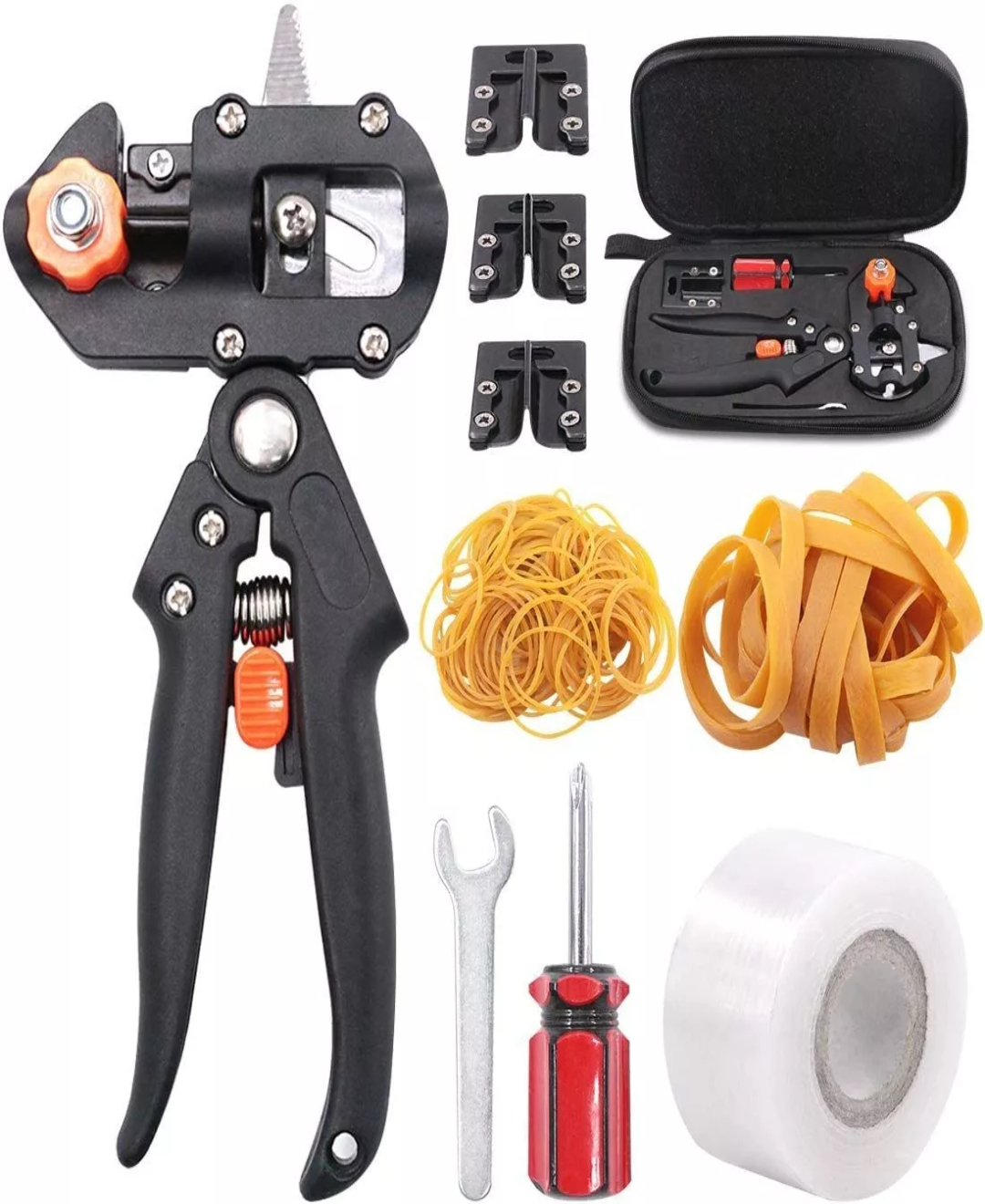 Pinzas Podadoras De Injertos Plantas Jardín Con Cinta D Goma