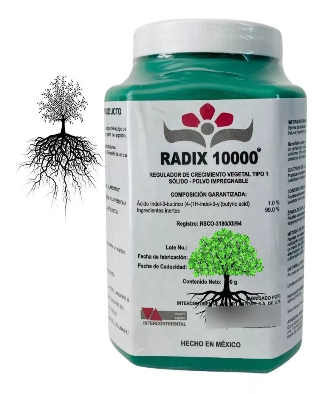 Radix 10000 Enraizador Esquejes Estacas 100 Gr