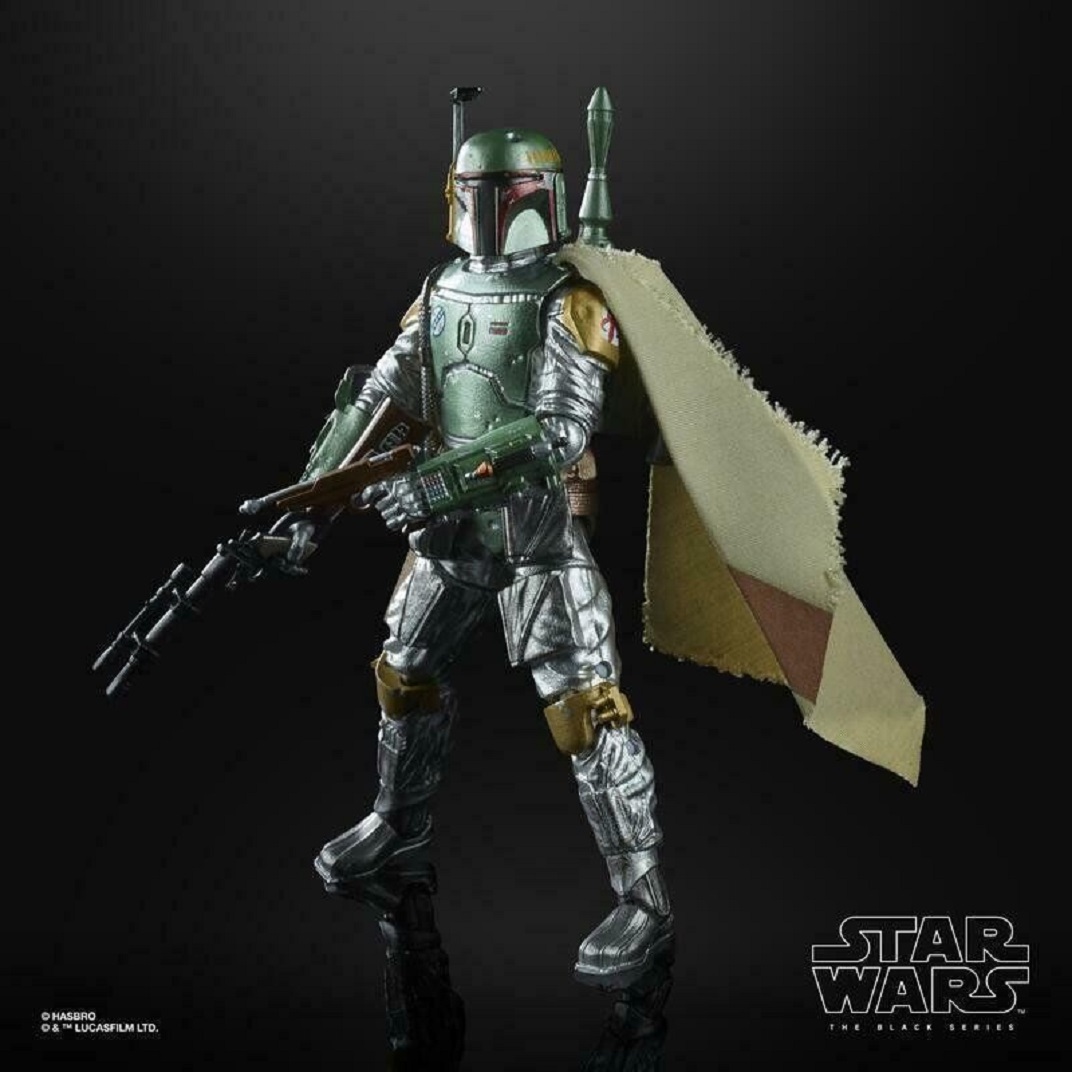 Boba Fett Carbonized Exclusivo Star Wars Black Series 6 HASBRO