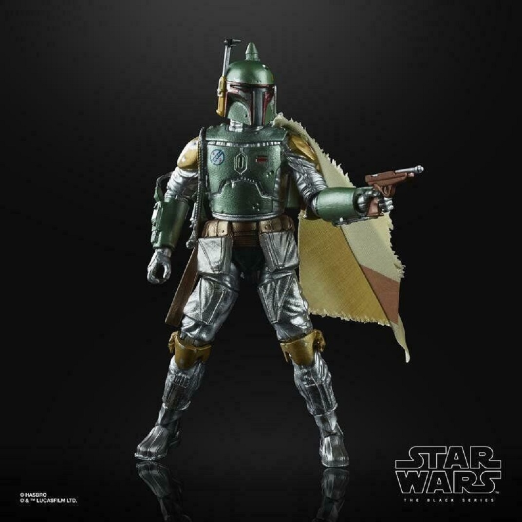 Boba Fett Carbonized Exclusivo Star Wars Black Series 6 HASBRO