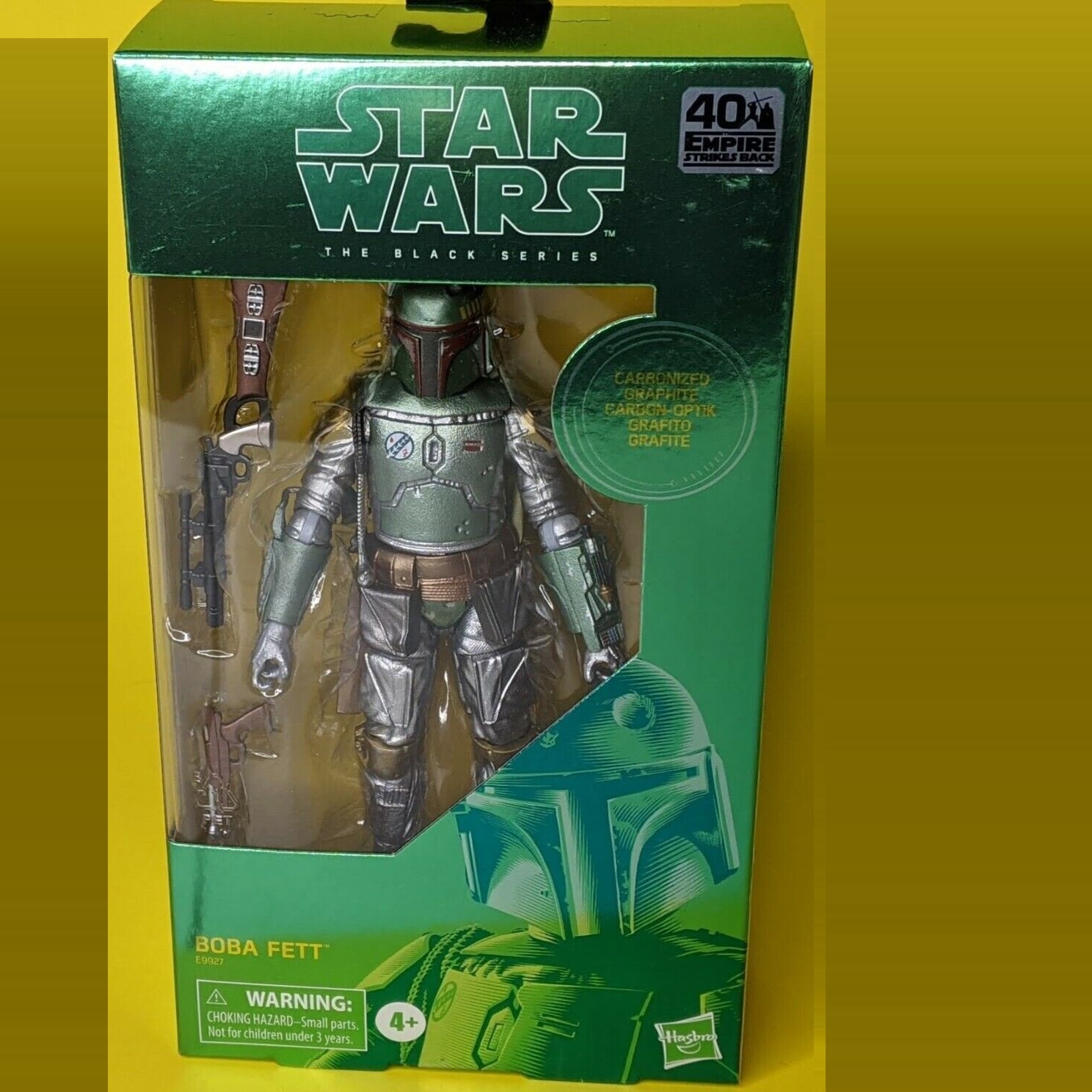 Boba Fett Carbonized Exclusivo Star Wars Black Series 6 HASBRO