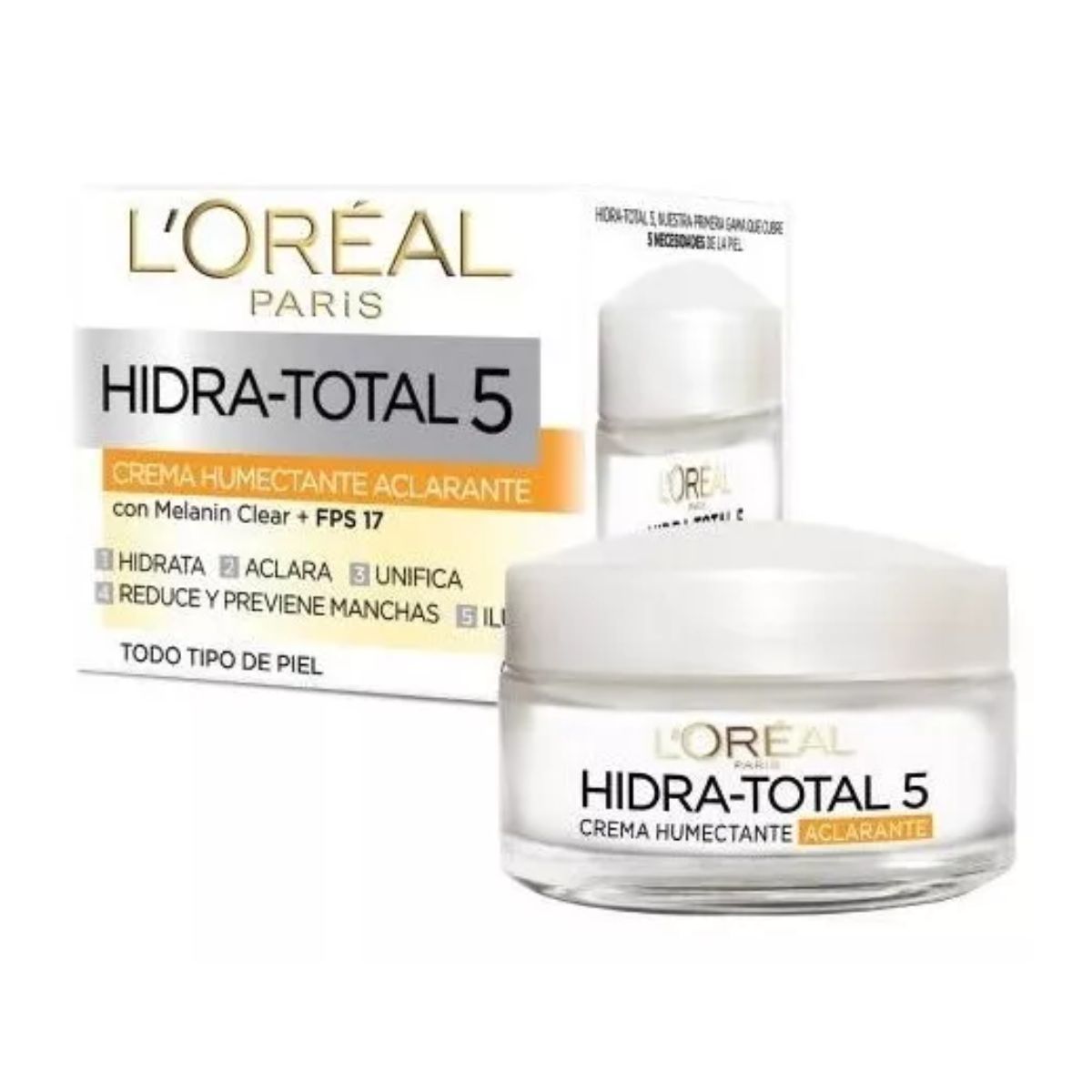 Crema Antimanchas Loreal Hidra Total 5 Humectante 50ml