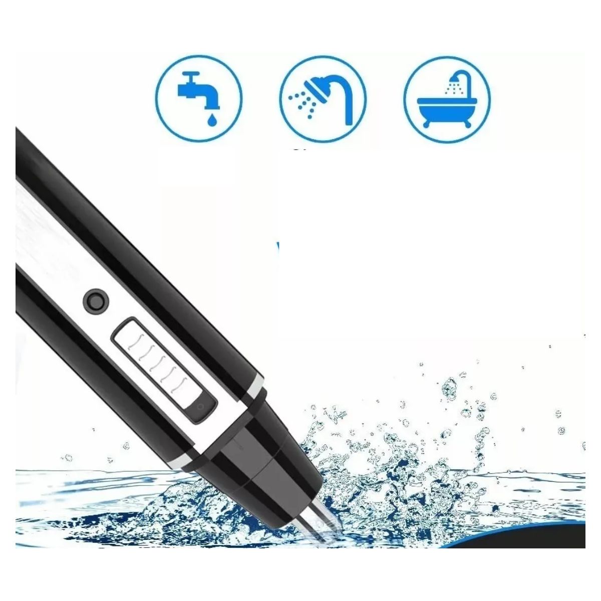 Rasuradora de barba, narizy oreja Negra