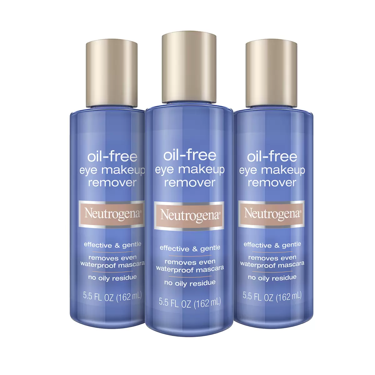 Neutrogena Desmaquillante Bifásico de ojos 3 pzas de 162 ml