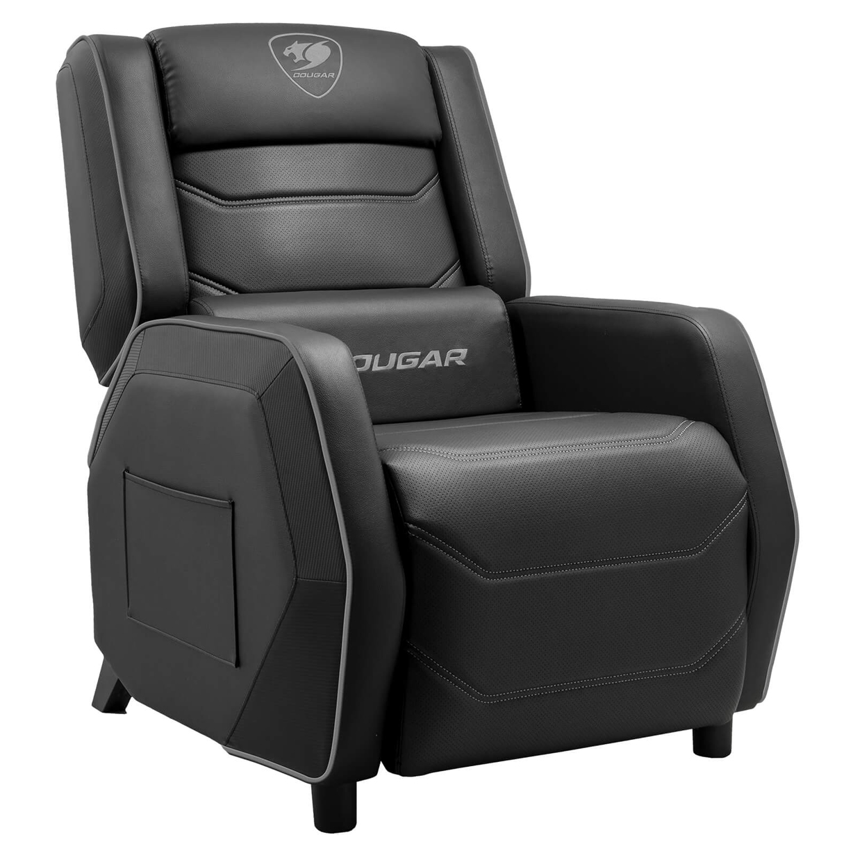 Sofa Gamer COUGAR RANGER S Ergonomico Reclinable Reposapies 160KG Negro 3MRGSBLB.0001 