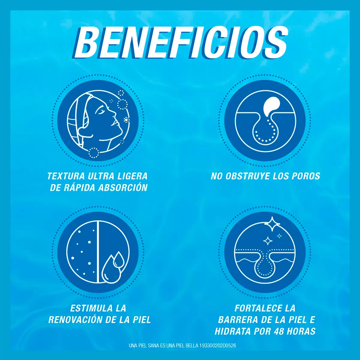 Neutrogena Hydro Boost Crema Hidratante Facial en Gel sin fragancia 2 pzas de 50 ml