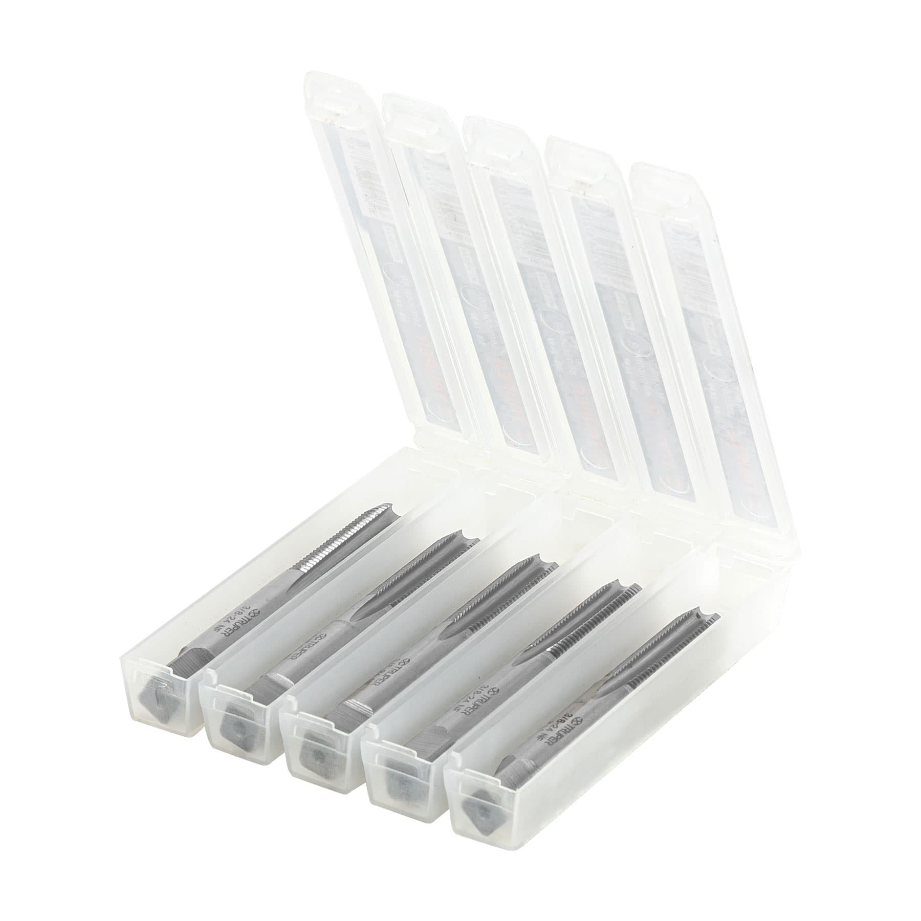 MACHUELO SEMICÓNICO 3/8"X 24 CUERDA FINA, TRUPER 11410
