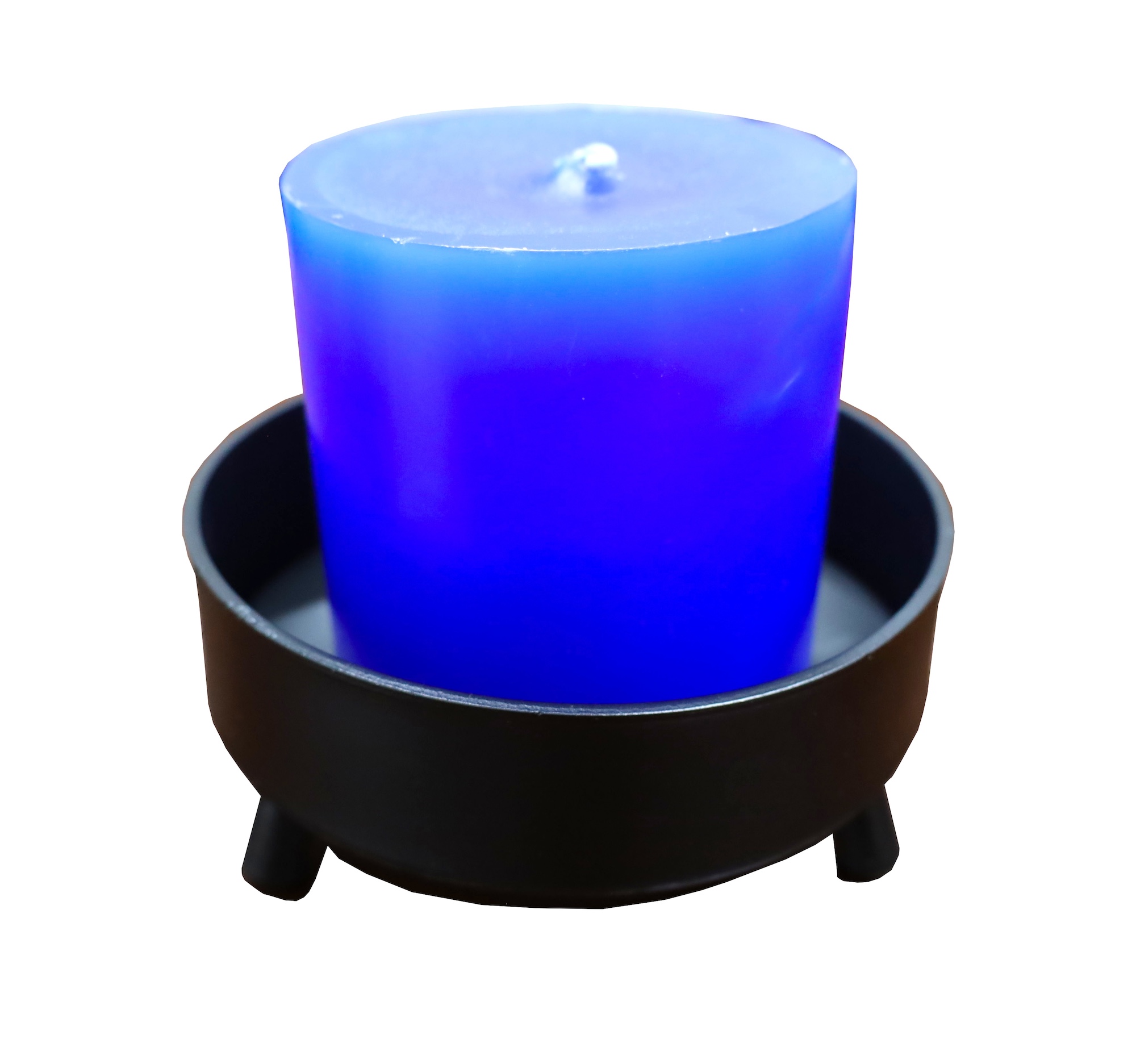 Vela energetica Azul, Salud física, Despertar y Certeza, El Bazar Store 