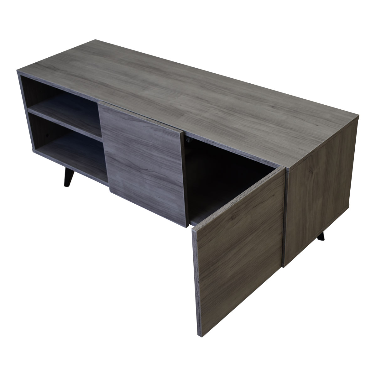 Hogare, Mueble para TV 50”, Centro de Entretenimiento Suecia, Diseño  Moderno, Amplios Espacios, 2 Puertas, Resistente, Elaborado en melamina  Texturizada, Fácil Armado, Color Blanco. : .com.mx: Hogar y Cocina