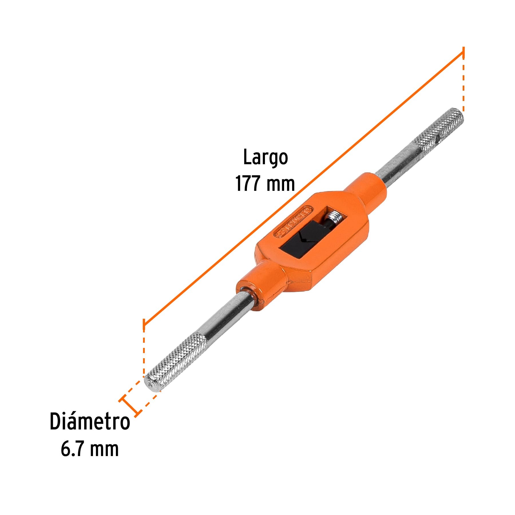 MANERAL TIPO GARROTE PARA MACHUELO 1/4", TRUPER 11434