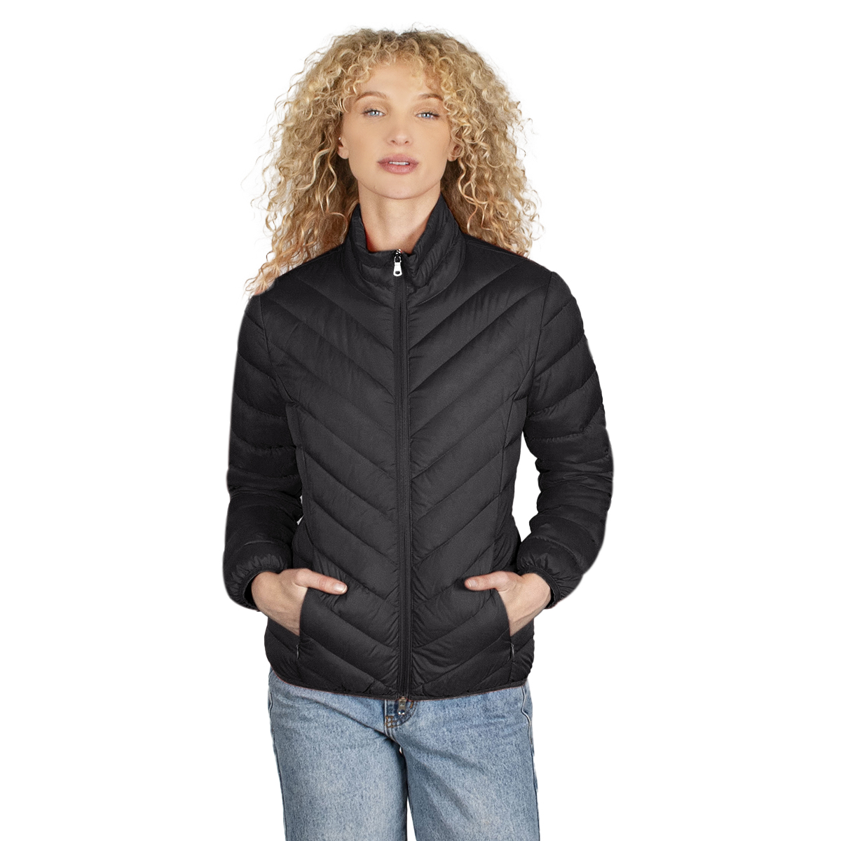 Chamarra Corta Mujer Greenlander De Pluma Pol8761