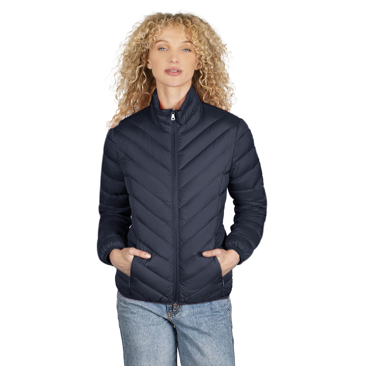 Chamarra Corta Mujer Greenlander De Pluma Pol8761