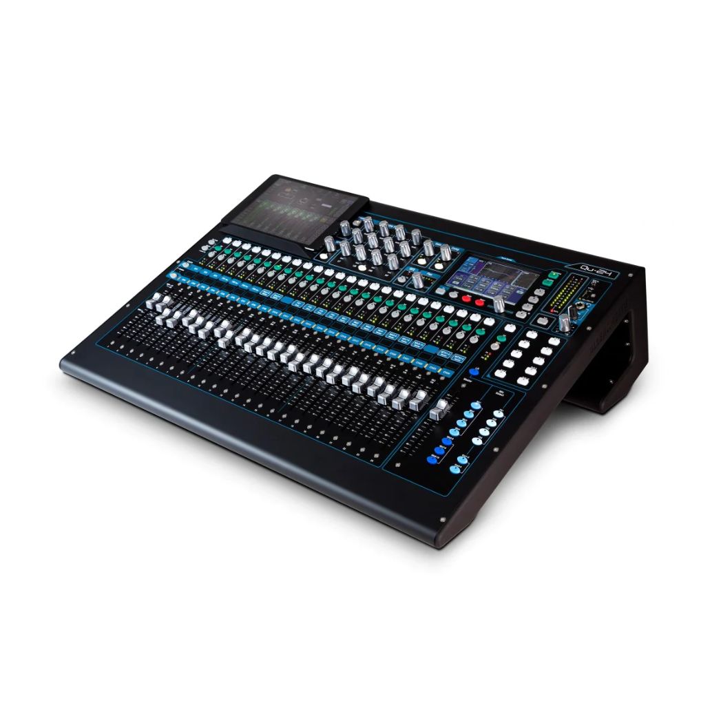 Mazcladora ALLEN & HEATH QU-24 Digital/24 Canales/25 Faders