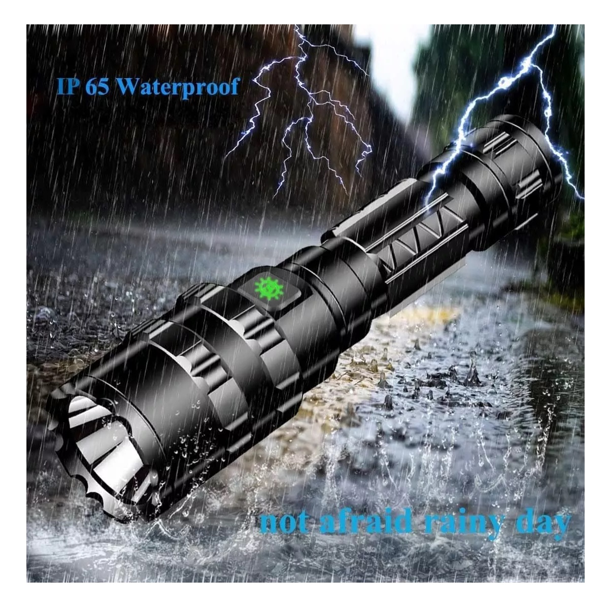 Lampara Táctica 1600 Lumens Led Recargable