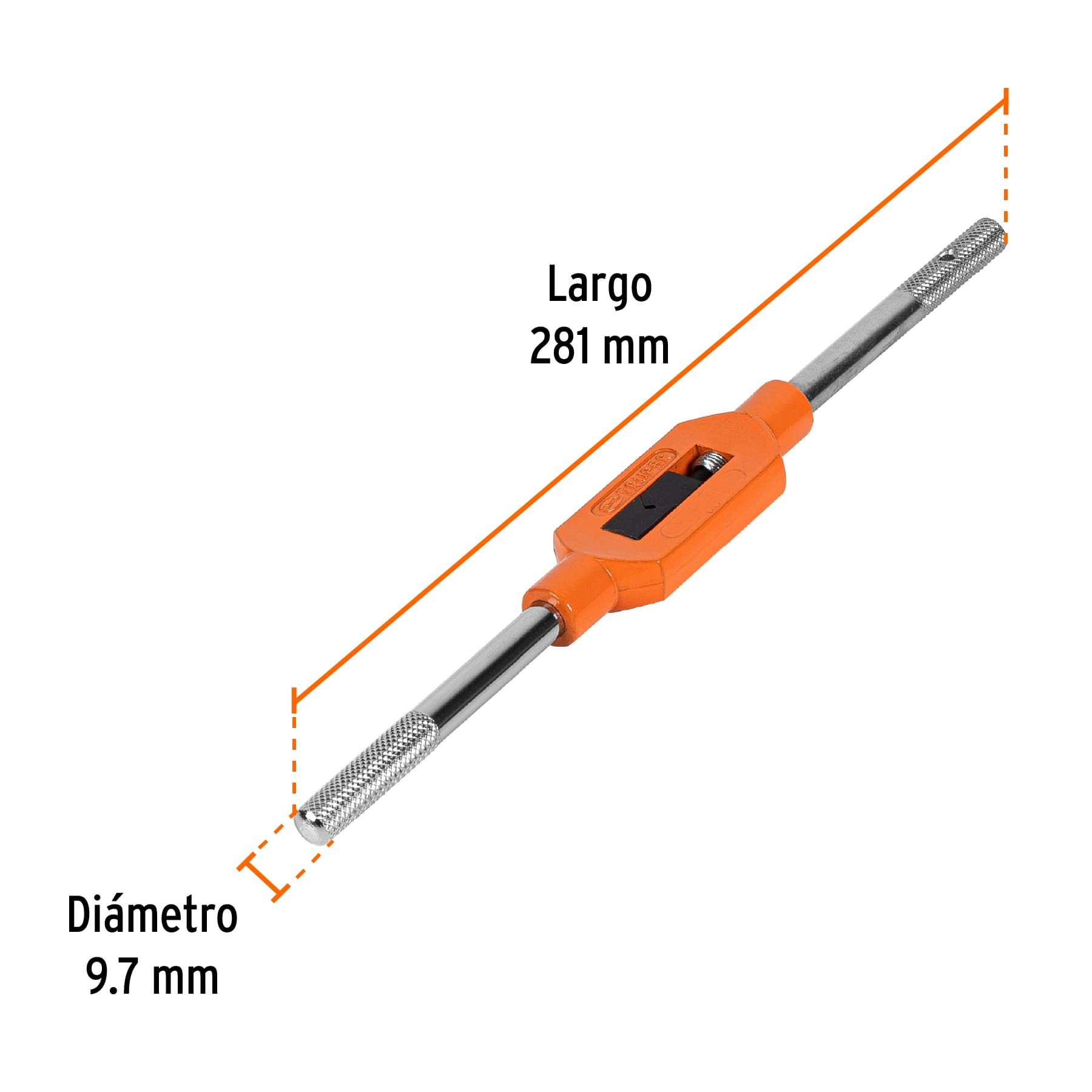 MANERAL TIPO GARROTE PARA MACHUELO 1/2", TRUPER 11436