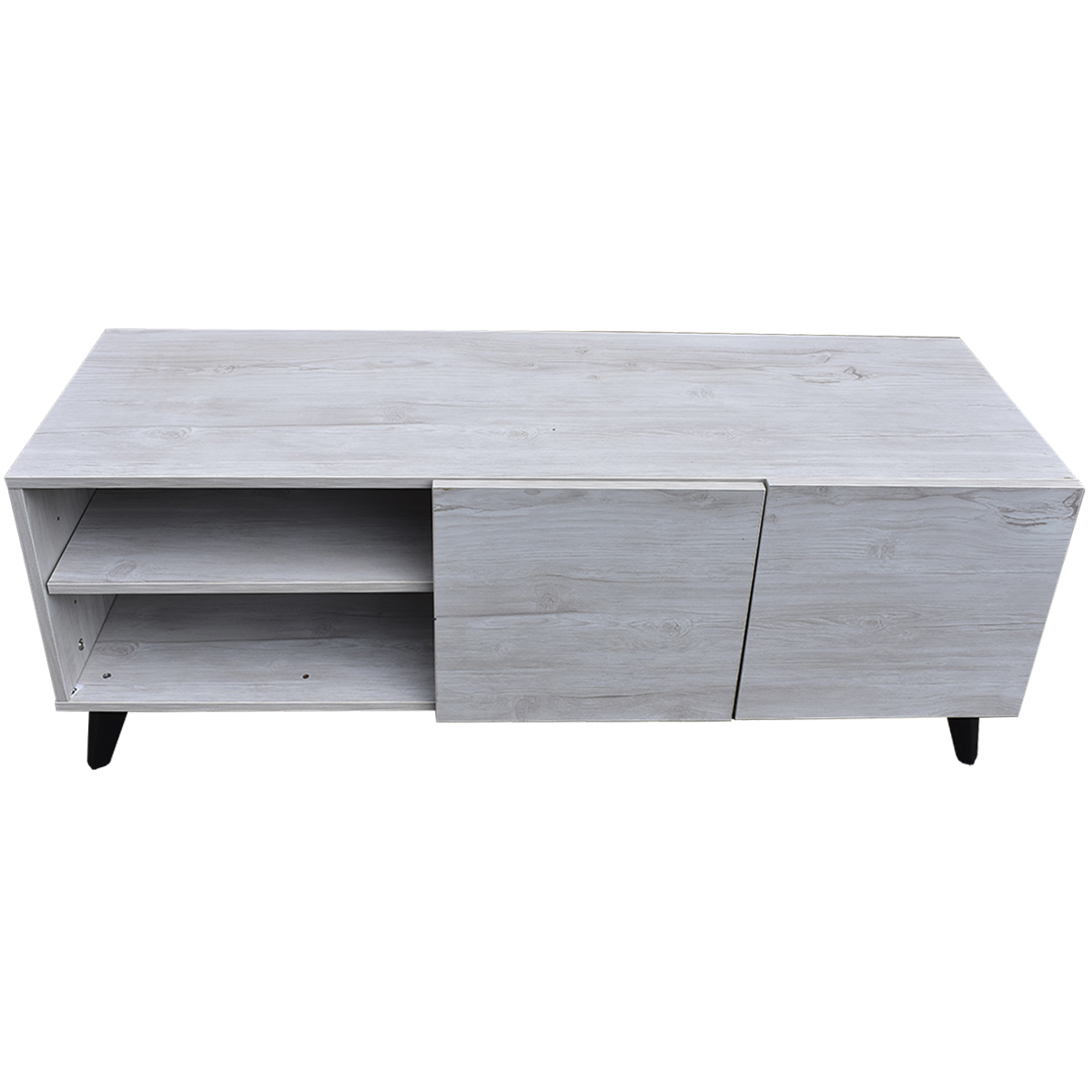  Mueble para TV de 50" Suecia   Minimalista y Practico Hogare Blanco Nordico