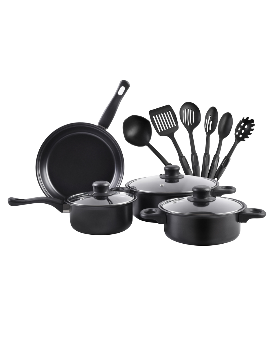 AGBOX Bateria De Cocina 13 Piezas Acero Antiadherente AG-UTECO13.