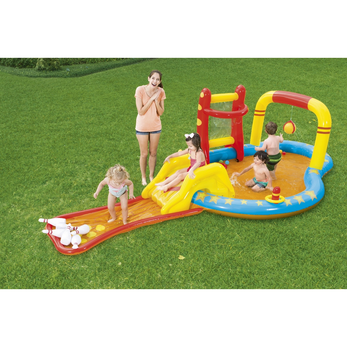 Centro de juegos infanitl 4.35 metros x 2.13 metros x 1.17 centimetros caja (1)