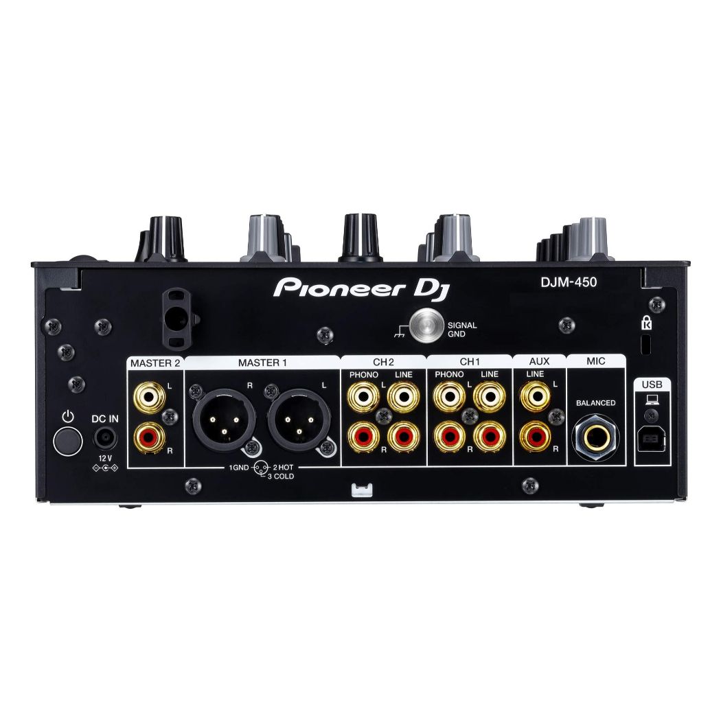 Mezcladora PIONEER DJM-450 Negro/ 2 canales/FX profesional
