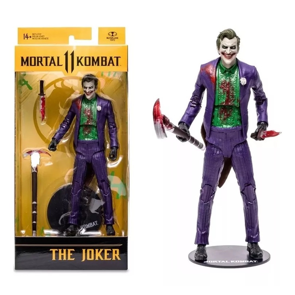 Figura Mcfarlane Mortal Kombat 11 - Joker Sangriento