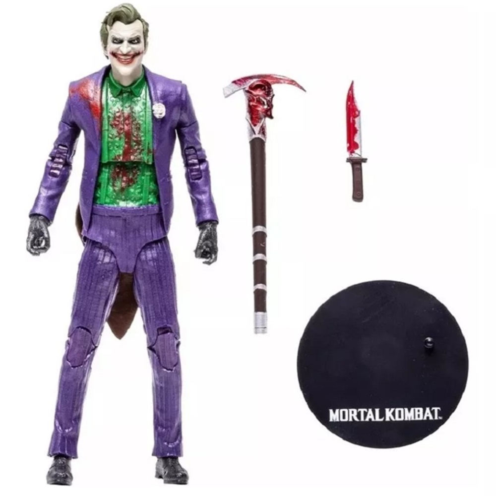 Figura Mcfarlane Mortal Kombat 11 - Joker Sangriento