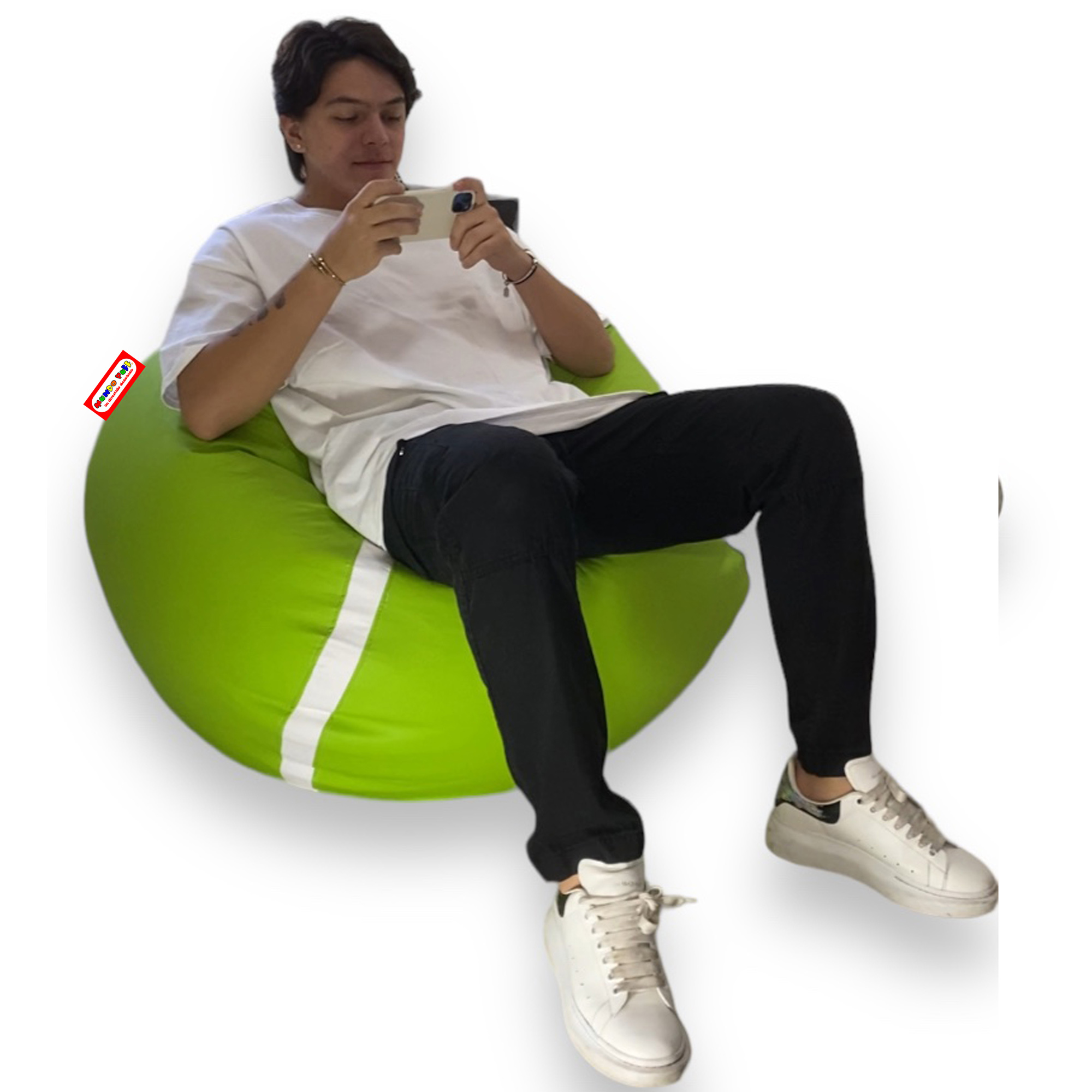 Sillón Puff Pelota Tenis marca Mundo Puff.