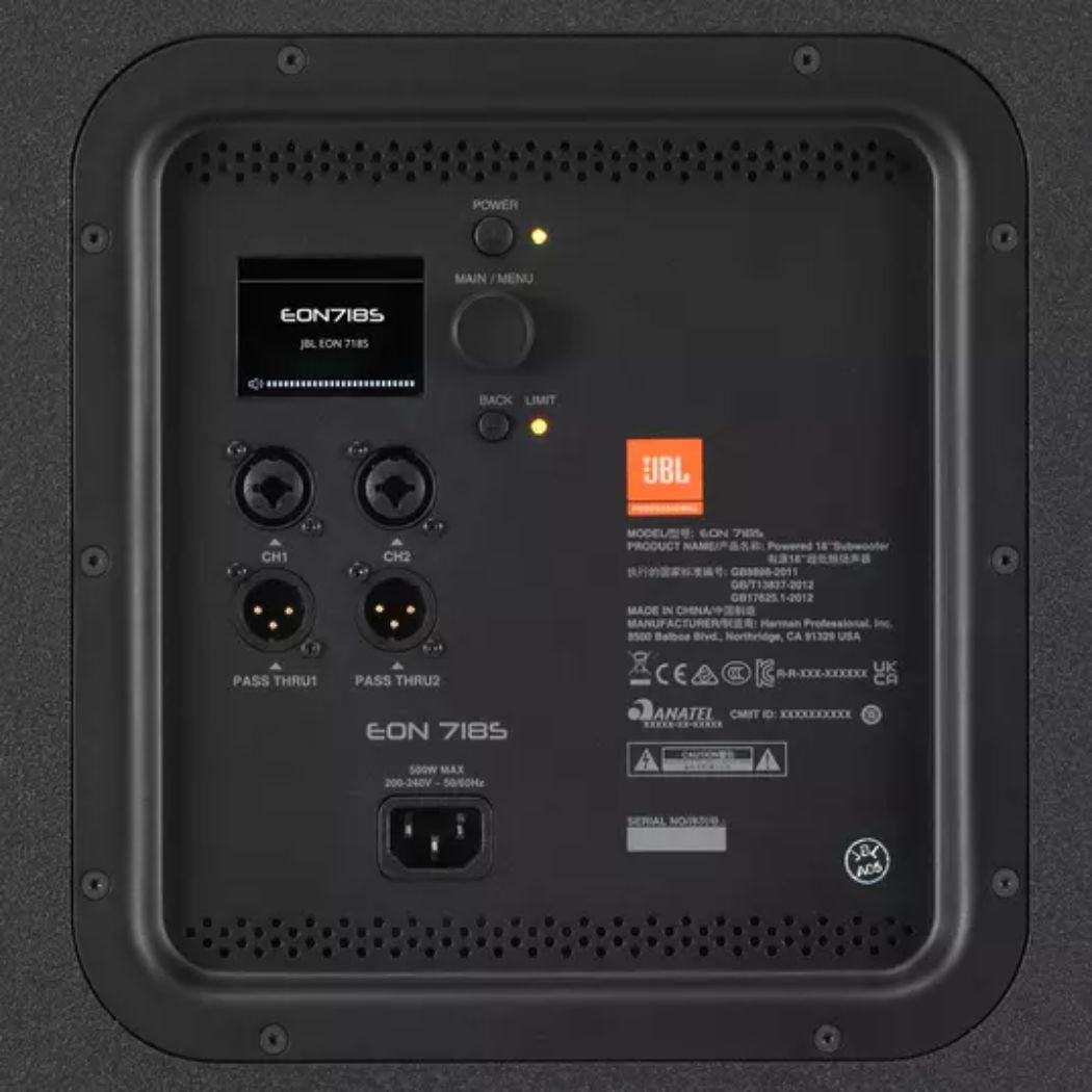 Subwoofer Activo JBL EON 718S  18"/750W/131 dB