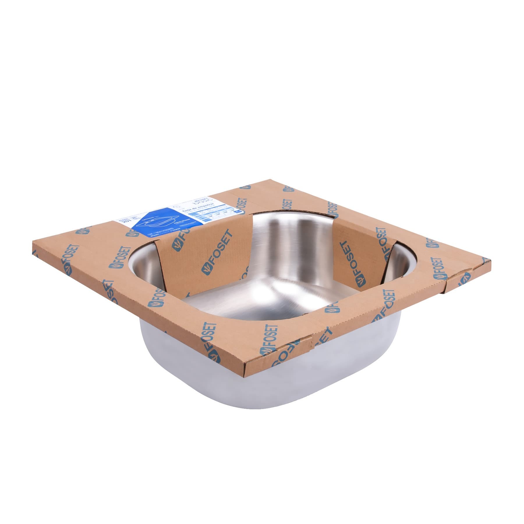 TARJA SENCILLA DE EMPOTRAR 38 X 38 CM, FOSET 49208