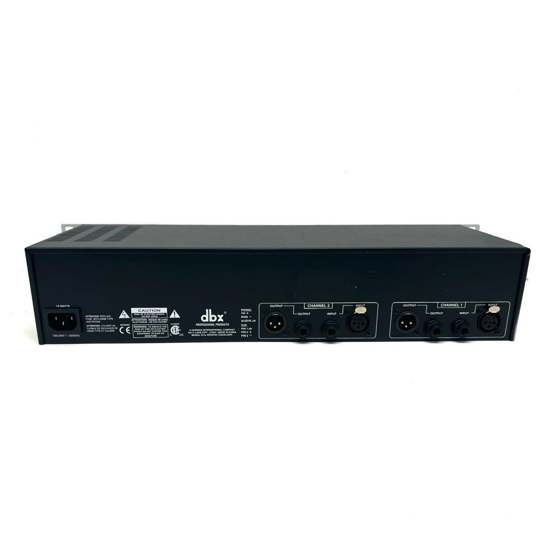 Ecualizador  Doble DBX 231S 31 bandas/Doble canal/Plug/Canon