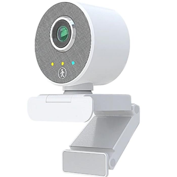 Venta de WebCam AutoTracking MXWEH-001-18 Full HD USB AutoTracking AutoFocus 1920x1080px 2MP Plástico Blanco,  HumyCam