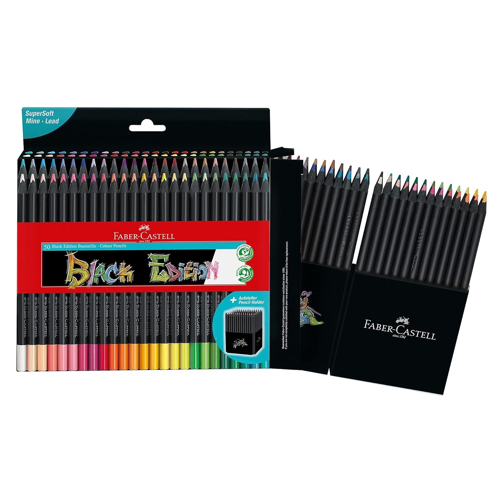 Lapices De Colores Faber Castell Super Soft 50 Piezas