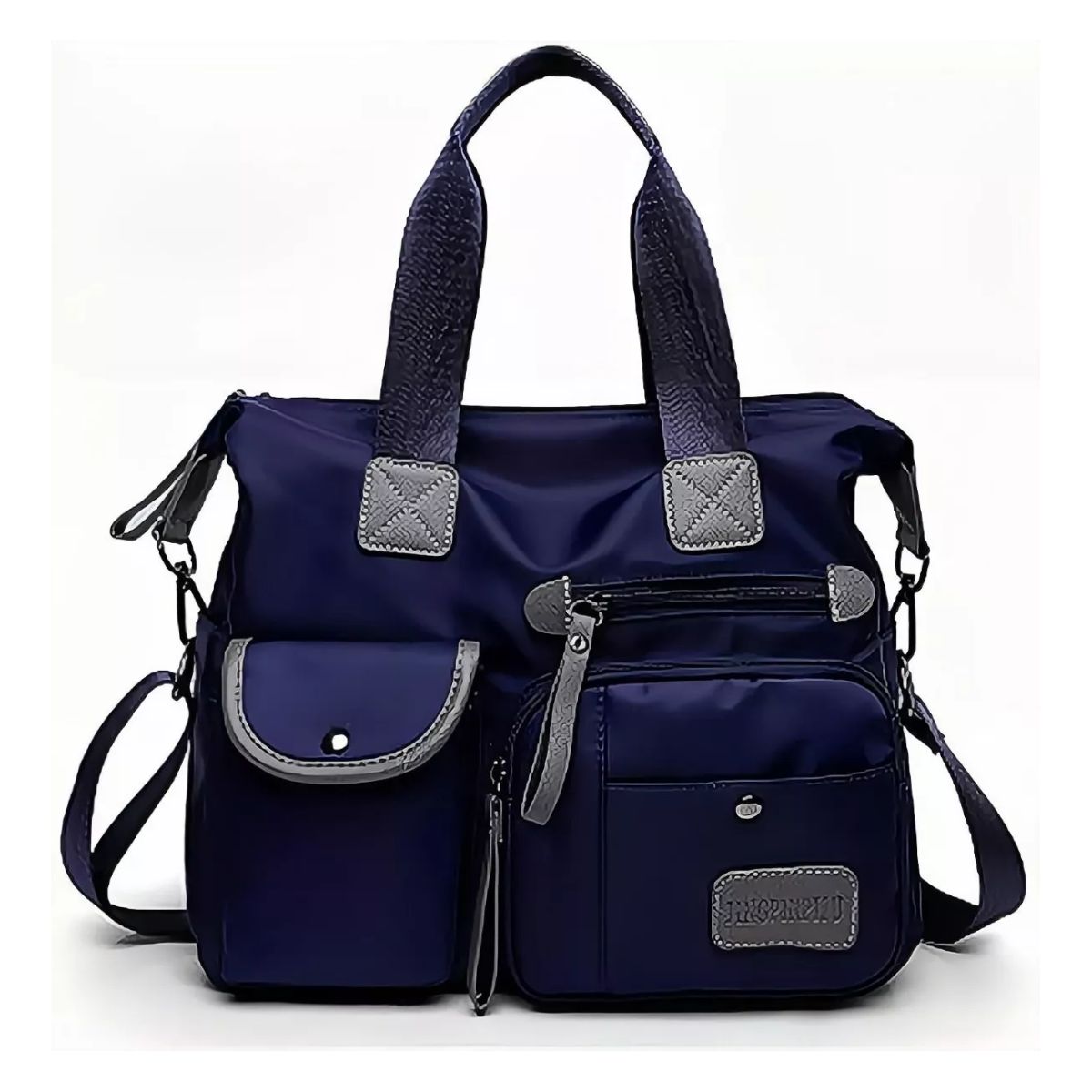 Bolso multifuncional impermeable mujer Azul Marino
