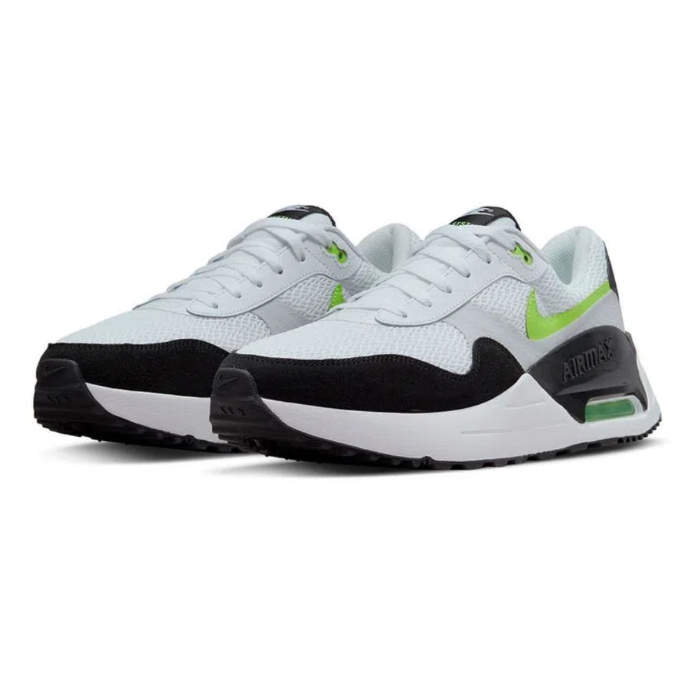 Tenis Nike Hombre Air Max Systm Blanco Cuero - DM9537-101