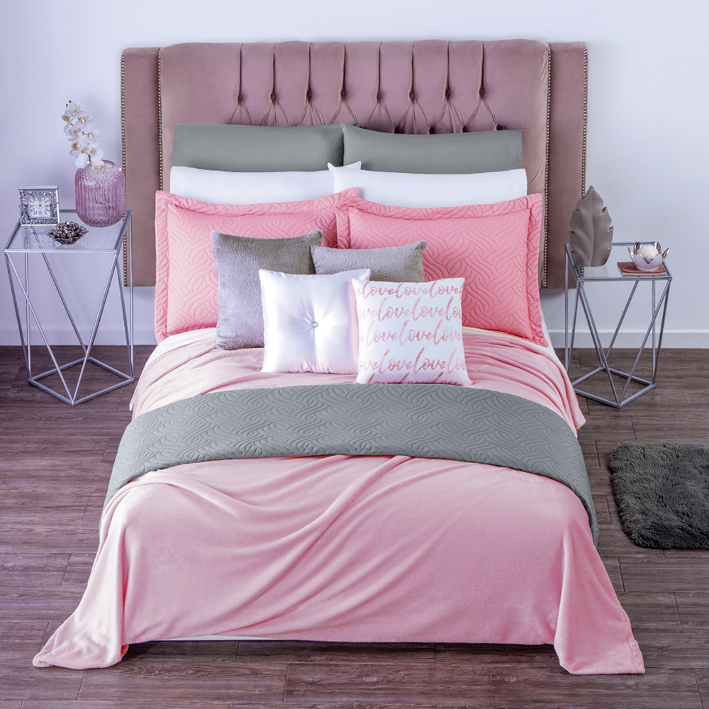 Cobertor Ultrasuave Rosa Mat