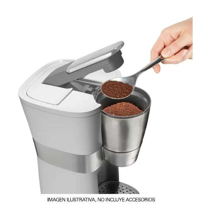 Hamilton Beach Cafetera Convenient Craft Color Blanco.