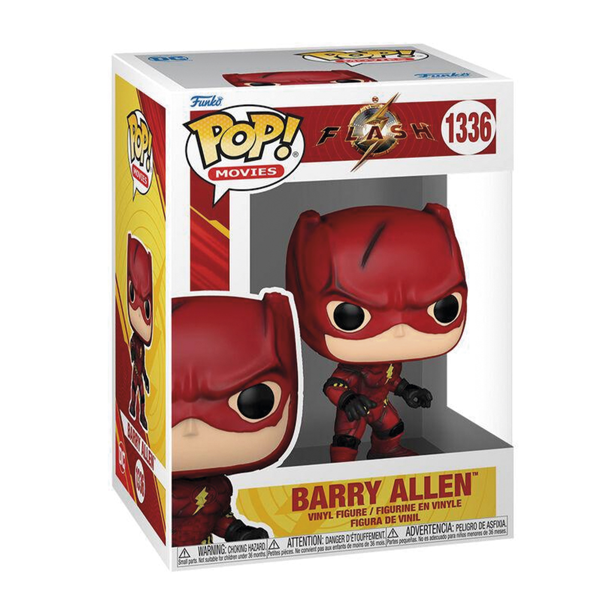 Funko Pop Barry Allen Traje Rojo #1337 Flash Pelicula DC Comics Original