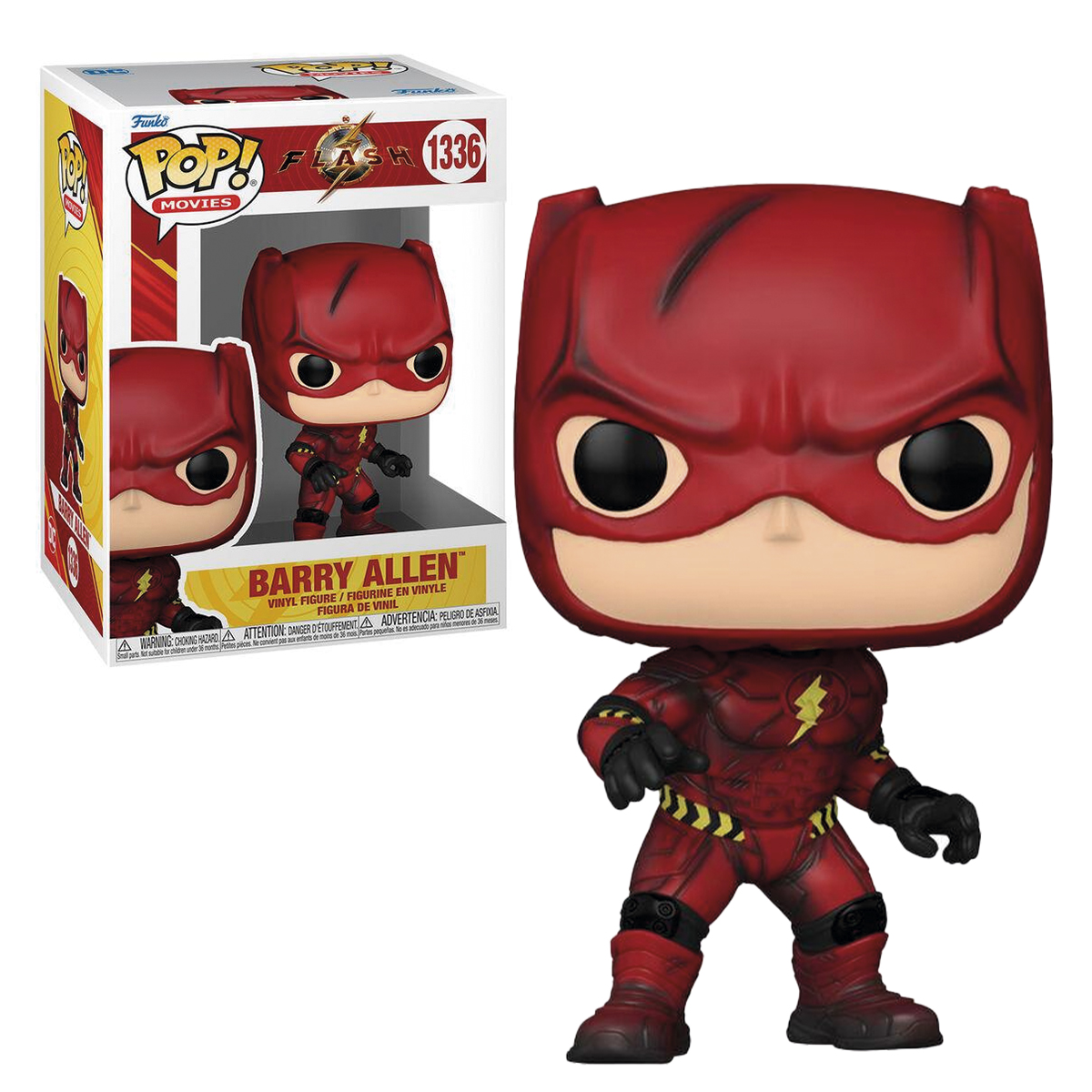 Funko Pop Barry Allen Traje Rojo #1337 Flash Pelicula DC Comics Original