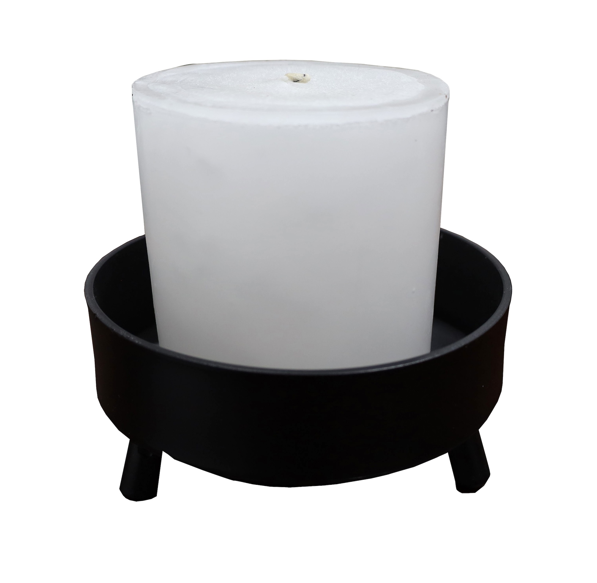 Vela Energética El Bazar Store color Blanco, Limpieza y armonía.