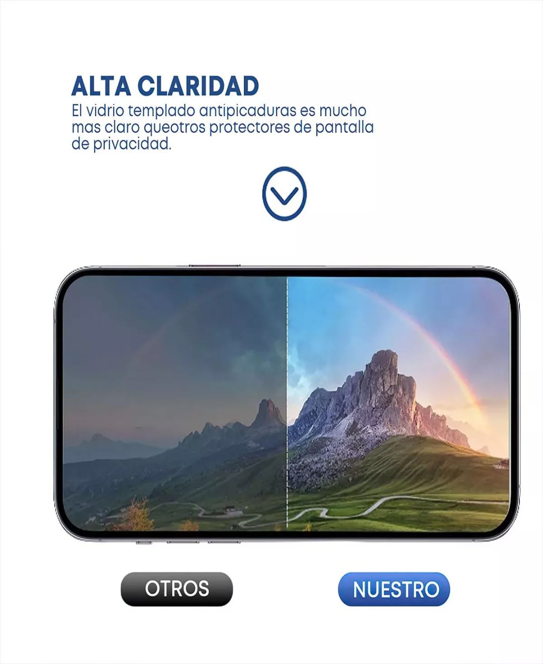 2 Piezas Mica Cristal Templado 9d Para iPhone Marcas Agregar a favoritos 4.5 Calificación 4.5 de 5 (2216)