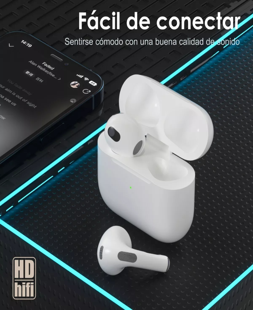 Audífonos Bluetooth Oem Compatible iPhone Xiaomi Android Cre